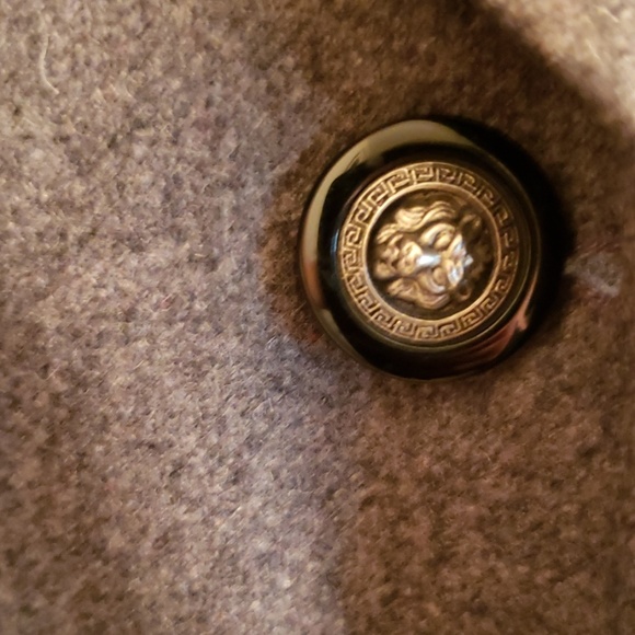 Panther Petite Gray Wool Blazer Size 12 - Picture 2 of 4